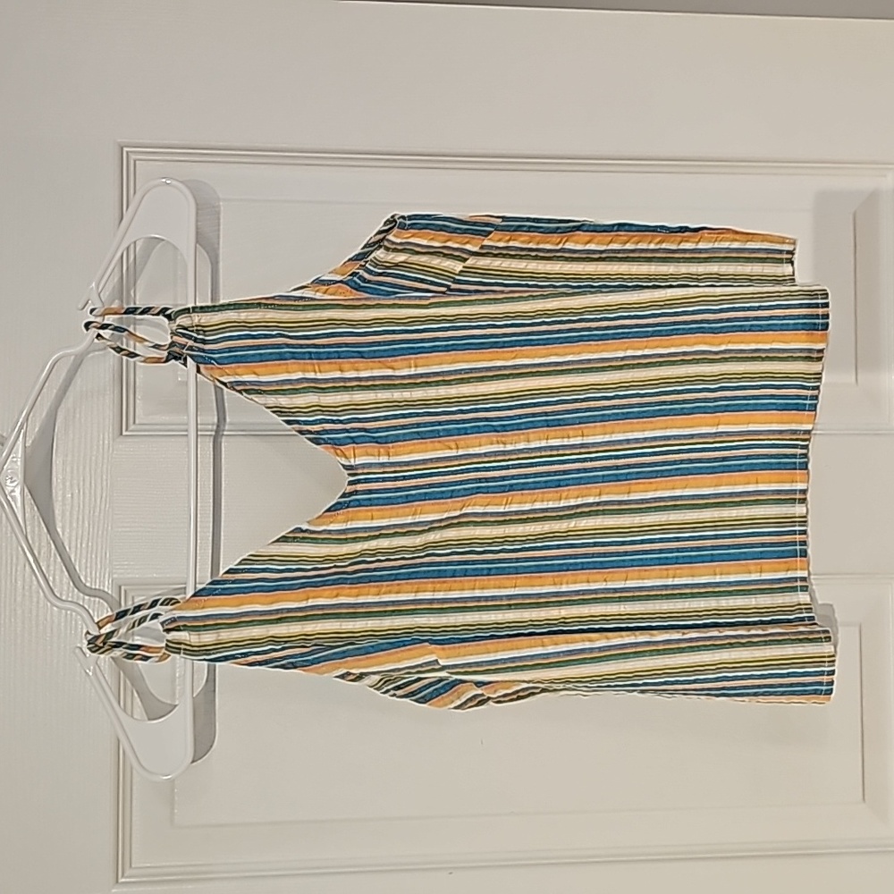 Roller Rabbit Striped Seersucker Faye Top